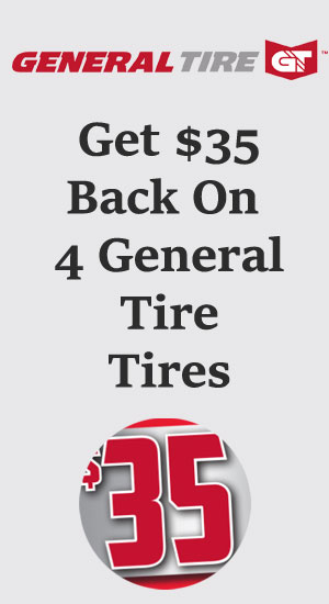 General tire sales, coupons and discount tires