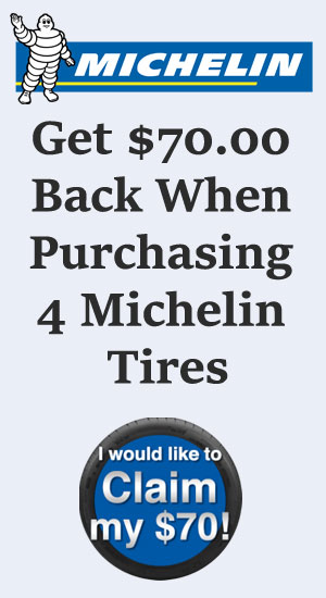 Michelin tire sales, coupons and discount tires