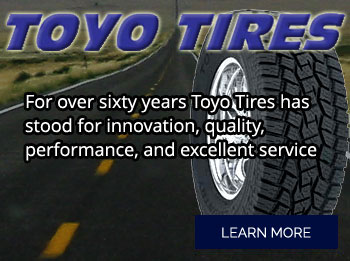 Toyo Open Country, Celsius, Versado, Proxes, Observe & Garit tires for sale.