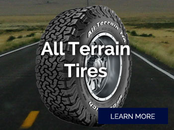 BF Goodrich all terrain tire